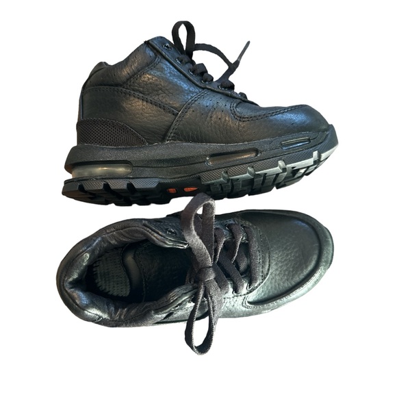 Nike ACG 4C Air Max Goadome ACG Black Boots Toddlers Size 12C Leather 311569-001 - Picture 8 of 9